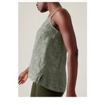 Athleta Voyager Linen Tank Aspen Green Size Large Photo 2