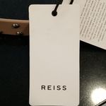 Reiss ππ Emin Studded Wide Leather Belt ~ Nude XS Photo 8