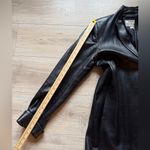 DERO by Rocco D’Amelio Black Genuine Leather Blazer Jacket Women’s Size M Size M Photo 8