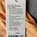 Lululemon  Hotty Hot High-Rise Lined Short 2.5" Rock Melon Size 12 Photo 3