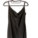 Popular 21  Sleek Black Bodycon Full Length W/ Side Slit‎ Women’s Large Photo 1