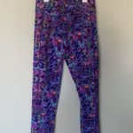 Lilly Pulitzer Luxletic Purple Berry Weekender Mid Rise Midi Legging M Photo 5