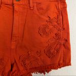 Wildfox  HELENA floral denim shorts Photo 4