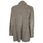 Joie  Brown Wendi Boucle Wool Blend Open Front Cardigan Sweater Medium Photo 4