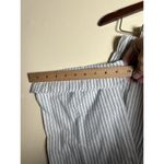 Aloha Women's White and Blue Striped Cotton Flowy Quick Dry Beach Pants Sz Small Photo 10