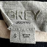 Jason Wu  GREY Dress T Shirt Bodycon Striped Short Sleeve Scoop Pink Black Small Photo 2