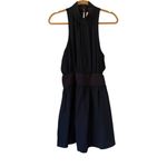 NWT, CINQ À SEPT Fern Sleeveless Mini Dress, Navy, Sz XL Blue Photo 9