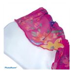 Old Navy  Floral Tiered Maxi Sundress Medium NWT Fuchsia Pink Summer Dress Photo 9