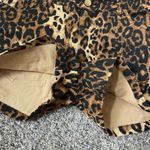 Cider NWT  Low Rise Leopard Print Shorts with Gold Details Photo 7