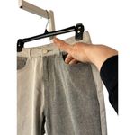 Emmiol Women's S Two Tone Colorblock Jeans Gray White Retro Colorblock Cotton Size 28 Photo 1