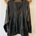 ZARA Shiny Patchwork Tunic Size Large Photo 4