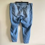 Torrid  Women's Size 22S Blue Denim 3-Button High Rise Stretch Ankle Jeggings‎ Photo 4