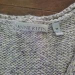 Anne Klein  sweater tank size medium silk and linen mix lavender and gray colors Photo 1