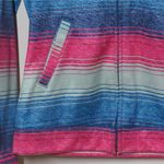 Burton  Columbo WB Peak Hoodie Full Zip Jacket Multicolor Spellout - Size Medium Photo 3