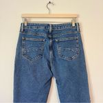 Driftwood Gizelle Aztec Embroidered Girlfriend Slim Jeans Size 28 Medium Wash Photo 7