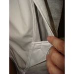 prAna New NWT White Gray Womens M Jacket Zip Pockets Moto Sweater Knit Warm Cool Photo 2