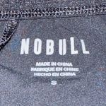 Nobull  Black Track Pants Ankle Zip Elastic Waist Draw String Small Workout Gym Photo 5