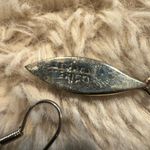 Mexican Abalone‎ Shell Earrings Alpaca Boho Bohemian Dainty Silver Photo 3