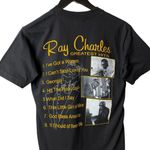 Vintage Y2K Ray Charles Jamie Foxx Movie Tee Black Small S T Shirt Graphic Solid Photo 4