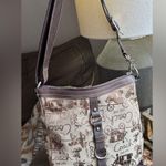 Coach RARE🔥Authentic  1941 Horse & carriage Signature canvas/leather zip Shoulder Photo 1