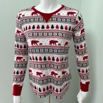 Wondershop Target Holiday Pajama Top Mama Bear Long Sleeve Shirt White Photo 1