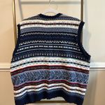 Vintage Christmas sweater Blue Size XL Photo 4