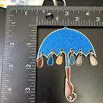 Disney Danielle Nicole Mary Poppins Umbrella Parrot Handle Key Ring Keychain NWT Photo 6