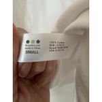 Three Dots NWD White V Neck 3/4 Sleeve T-Shirt Women’s Size Small Photo 4