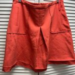 Anthropologie  MAEVE NWOT SKIRT SIZE 16- Front Slit Pockets and Midline Pleat Photo 0