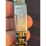 Fossil  Womens Watch ES 1747 Two Tone Swarovski Crystal Accent Not Tested Photo 4