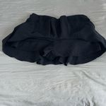 ZARA Black Ruffle Skirt w/ Built in Shorts Photo 3