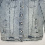 Diane Gilman DG2 By  Embroidered Denim Jacket Womens Medium Western Boho Festival Photo 4