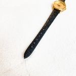 RARE Vintage Hersheys Chocolate Gold Leather Watch Photo 5