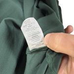 Loft NWT Plus Women’s Eyelet Open Back Keyhole Blouse Dark Green Size 18 Photo 8