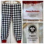 Hanna Andersson Organic Cotton Buffalo Plaid Pajama Pants XXL 2X Comfy Cabincore Black Photo 12