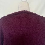 Altar'd State  Chenille Burgundy Womens Sweater Sz M Preppy Boho Cozy Cottagecore Photo 7