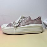 Converse Chuck Taylor All Star Platform Sneakers Metallic Pink Silver Women’s 8 Photo 5