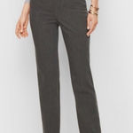 Talbots  Pants Womens 12 Gray Cambridge Pant Ankle Dress Work Career Stretch Photo 0