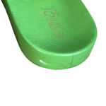 Rouge Helium  green quilted slides Photo 7