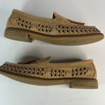 Sperry Plushwave Womens Tan Woven Leather Tassel Penny Loafer Flats Size 7.5 Photo 4