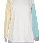 Lands' End Lands’ End Serious Sweats Colorblock Sweatshirt | Size M | Photo 0