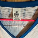 Victoria's Secret  Pink Detroit lions sequin jersey! White & Blue! Photo 1