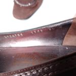 Salvatore Ferragamo  brown suede shoes size 9.5 Photo 4