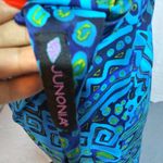 Junonia Blue Patterned Women's Swim Sarong Wrap Skirt Size Plus OS Photo 3