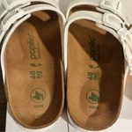 Birkenstock NWT Papillio Arizona Grooved Platform Vegan Khaki Watercolor Sandal Photo 2