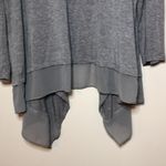 Calvin Klein Women’s  cascade waterfall open cardigan knit top gray XL dressy Photo 4
