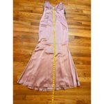 Alice + Olivia Stacey Bendet Women’s 8 Burnt Rose Satin Julietta Slip Dress Formal Photo 8