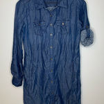 Banana Republic  Chambray Denim‎ Shirt Dress Size 2 Photo 0