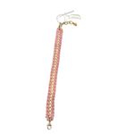 Chan Luu  PURPLE MAUVE PINK GOLDTONE CHAIN LINK BRACELET Photo 2