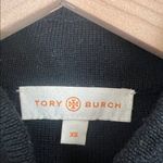 Tory Burch Wool Sweater Jacket cardigan military-style black preppy Sz XS Photo 3